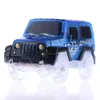 توهج البضائع بقعة في سيارة السحر المظلمة LED UP Electronics Car Toys Jeep Model Cars Cars Cars DIY للطفل