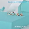 2024 Jewelry Designer Brand Stud 925 Sterling Silver Smooth Face Love for Women Plated with 18k True Gold Ins Minimalist Stylish Heart Shaped Earrings
