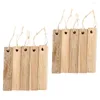 Caixas de armazenamento 10 pcs varas Efuy segurança blocos de madeira para roupas gaveta em branco armário roupas guarda-roupa