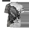 Homens camisetas Animal Mens Camiseta Verão Curto Slve Scorpion 3D Impressão Engraçado Camisetas Moda Casual Masculino Sportshirt Oversized Mens Roupas Y240314
