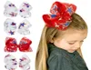 Ruban Licorne 4 juillet Pinces à cheveux pour filles Arc à cheveux pour filles Drapeau des États-Unis Fête de l'indépendance Hairgrip Festival Accessoires pour cheveux pour enfants 2835197