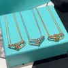 U-Clasp Pendant Necklace Women's Exclusive Designer Jewelry Jewelry Pexal Exile Holiday Gift Tiffanyjewelely Necklace