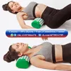 NonSlip Acupressure Cushion Massage Mat Body Pain Spike Fitness Pilates Exercise Pillow Yoga Gift Bag Applicator kuznetsov 240307