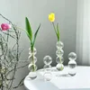 Vazen bubbelglas vaas creatieve bloemfles hydrocultuur plant pot transparante vaas voor bloemen eettafel slaapkamer decoratief