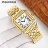 Carters Watch Swiss Watches Women Quartz Bayanlar Diamond 27x37 mm Montre de Luxe Business Sapphire Hollwatches 904L Paslanmaz Steel205f