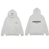 Sweats à capuche Essentialsweatshirts Hommes Femmes Designers Sweat à capuche Hiver Noir Blanc Graphique de haute qualité Sweat à capuche en vrac Essentialsweatshirts Vêtements Sweatshirts