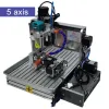 LY 2024 New CNC Router Machines 6040 3060 3040 3020 3 Axis 4 Axis 5 Axis Milling Cutting Engraver for Metal Wood Working 1500W