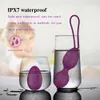 10 Speed Kegel Ball Afstandsbediening Vaginale Strakke Oefening Vibrerende Ei Stimulator Massage ben Wa Geisha Ballen Seksspeeltje voor Vrouwen 240309