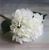 Artificial Hydrangea Flower Head 47cm Fake Silk Single Real Touch Hydrangeas 8 Colors for Wedding Centerpieces Home Party Decorati6948406