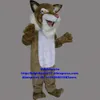 Costumes de mascotte panthère léopard marron clair Pard Cougar guépard Panthera Pardus personnage de costume de mascotte faire la publicité de la place des honneurs Zx694