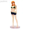 Action Toy Figures One Piece Boa Hancock Anime PVC Cartoon Action Figures Sexig Nami Statue Collection Toys GK Model Doll Figurin Decor Kids Gift LDD240314