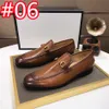 40style pantoufles de créateurs hommes femmes mocassins chaussures sandales en cuir véritable chaussures habillées de luxe mors moitié glisser princetown chaîne en métal chaussure taille de peau de vache 6.5-12