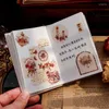 Mini-Notizbuch, Adele's Rose Manor-Serie, leere Seite, A7, niedliches Taschenbuch, schönes Tagebuch, tragbarer Notizblock für Studenten