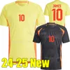 24/25 ColOMbiA JAMES Soccer Jerseys 2025 CoLUmBIa National Team Football Shirt Home Away Set Camisetas 2024 Copa America D.VALOYES ARANGO C. CHUCHO CUADRADO HERNANDEZ