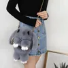 Pluche Rugzakken Schattige Pluche Konijn Enkele Schoudertas Crossbody Tassen Japanse Bunny Gevulde Konijn Speelgoed Kinderen School Rugzak Kids Gift speelgoedL2403