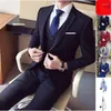 Men's Suits Mens Clothing Suit Men Fashion For Wedding Four Seasons Casual Outwear Two-pack Of Pants And Jacket 2024