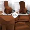 Wedding chair cover party decoration spandex skin wrinkles use elastic stretch for dinner luxurious birthday hotel banquet 240314