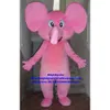 Mascottekostuums Roze Olifant Elephish Mascottekostuum Volwassen stripfiguur Outfit Bedrijfsimago Film Reclame en publiciteit Zx2146