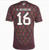 México 2024 2025 Copa América Raul Chicharito Jerseys de futebol Lozano Dos Santos 24 25 H.LOZAN0 Homens Mulheres Crianças de Football Cirche de Mulheres de Manga Longa