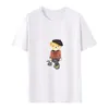 2024 Designer T-shirt Nya kvinnors kortärmade poloshirt, Animal Bear Print T-shirt, 100% kvalitetstopp