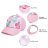 Ball Caps Parent Kids Baseball Cap Math Baby Baby Sun Регулируемая высокая грязная булочка ponycap Quick Drying Sports Hats