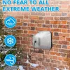 Kökskranar kranskydd för vinter frostskyddsskydd utomhus täcker skum återanvändbar långfästningsringskranskydd