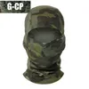 Multicam Tactique Balaclava Militaire Masque Complet Bouclier Couverture Cyclisme Armée Airsoft Chasse Chapeau Camouflage Écharpe 240312