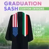 Accessories Custom Stoles Sash Unique and Personalized Graduation Perfect Gift Mixed Country Flag Shawl Fast