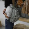 Schultaschen 2024 Frauen Einfarbig Nylon Rucksack Adrette Studenten Große Kapazität Handtaschen Rucksack Für Teenager Mädchen