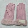 Europese en Amerikaanse handschoenen dames herfst winter touchscreen met pluche en verdikte warme handschoenen2564