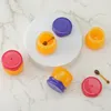 Bottiglie di stoccaggio 6g Case contenitore per bottiglie di rossetto carino mini cosmetico vuoto per barattolo per la maschera per labbra