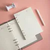 Ruize Hard Cover A5 Leather Diary Notebook Planner Binder 6 Ring Office Stationery Business Notepad Agenda Note Book Refill 240311