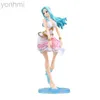 Action Toy Figures 23cm One Piece GK Nefeltari Vivi Anime Figur Fashion Trend Serie Sexig Beauty Girl Statue Action Figur Collectible Model Toys LDD240314