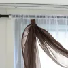 Curtains Fashion Scarf Valance Design Quality Voile Livingroom Kitchen Bedroom Window Treatments Curtain 1PCS