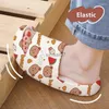 home shoes Slippers Graffiti Women Summer Slide Cartoon Shoes EVA Outdoor Slides Soft Thick Soled Non-slip Pool Indoor Home 240314