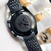 Relógios masculinos pretos Dark Side Moon Apollo Watch Vk Movimento de quartzo Subdial Trabalho Cronógrafo Impermeável Designer Cronômetro Moda Esporte Relógio de pulso Montre De Luxe