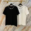 T Shirt Tasarımcı Erkek Yuvarlak Boyun Saf Pamuk 5a Lüks Monogram Baskı Fanila Kadınları Sıradan Moda S-5XL