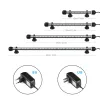 Belysningar 9cm 29cm 39cm 49cm Akvarium LED Fish Tank Lamp LED -rörlampan 9/15/21/27LEDS BAR LIGHT SURSIBLE WATTOSKT 100240V EU PLUCK