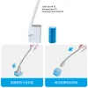 Holders Disposable toilet brush cleaner with long handle bathroom cleaning brush with replaceable brush head toilet accessories