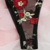 Bras Setler Kadınlar Mesh Floral Nakış Lingerie Şeffaf Dantelli Teşherat İle Brassiere Up Suseal Suseal Susual Susual erotik kostümle görün