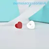 2024 Jewelry Designer Brand Stud S925 Silver Sweet Heart Earrings For Women Letters Sweet Co Engagement Asymmetrical