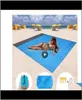 Pads en wandelen Sport buitenshuis 2M x 1Dot4M Waterdichte stranddeken Outdoor Draagbare Picknick Grondmat Matras Kamperen B7738225