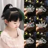 Accessoires de cheveux mini enfants Crown Princess Pearl Crystal Little Girl Band Korean Headswear Rhingestone