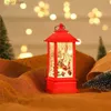 Oggetti decorativi Figurine Decorazioni natalizie Lampade a olio portatili illuminate Decorazioni per anziani a LED Feste di Natale Riunioni per bambini Piccoli regali T