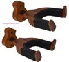 Guitar Hanger Wall Mount Hook with Auto Lock Safe for All Guitars Bass Cello Mandolins 1 RosewoodGuitar Shape Wood Base1952533