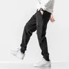 Pantalons pour hommes multi-poches vêtements de travail été mince décontracté séchage rapide recadrée version coréenne tendance sportive