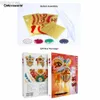 3D -pussel Microworld 3D Metal Puzzle Chinese Traditionell kultur Lejondansmodellpaket DIY Montering Jigsaw Toys Gifts For Adult Gifts 240314