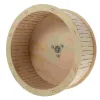 ホイールスモールペット用品ハムスター木製ランニングホイールヘッジホッグエクササイズローラーリスワークアウトプラスチックホイール