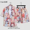 Designer Suit Summer Beach Flower Shirt Short-sleeved Mens Loose Instwo Full-printed Shorts Shirts Xdql
