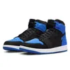 nike air jordan 1 jordab 1 With Box jumpman 1s shoes golf shoes Reverse Mocha Fierce Pink chicago Royal Dusted Clay satin bred Olive sneakers women mens shoes mens【code ：L】